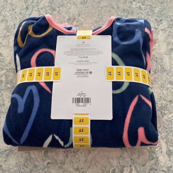 Carters 2 Piece fleece pajama set - Picture 10 of 10